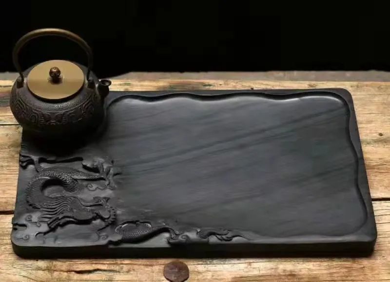 「品博会」上饶曾钦伟：古玩店“古为今用”，罗纹石制成茶盘