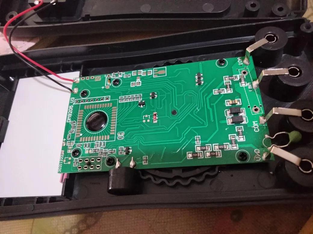 数字万用表s830内部结构实物图,万用表9205a的功能和电路分析