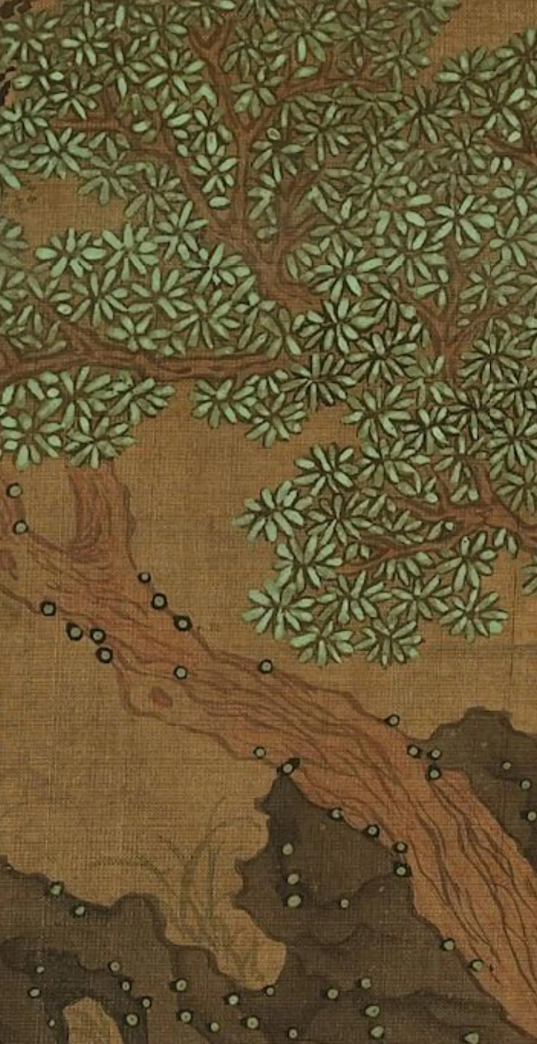 张齐翰·秉烛夜游图丨张戡·解鞍调箭图丨