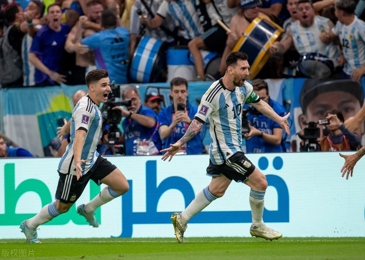 梅西与德保罗恩佐,梅西恩佐世界杯