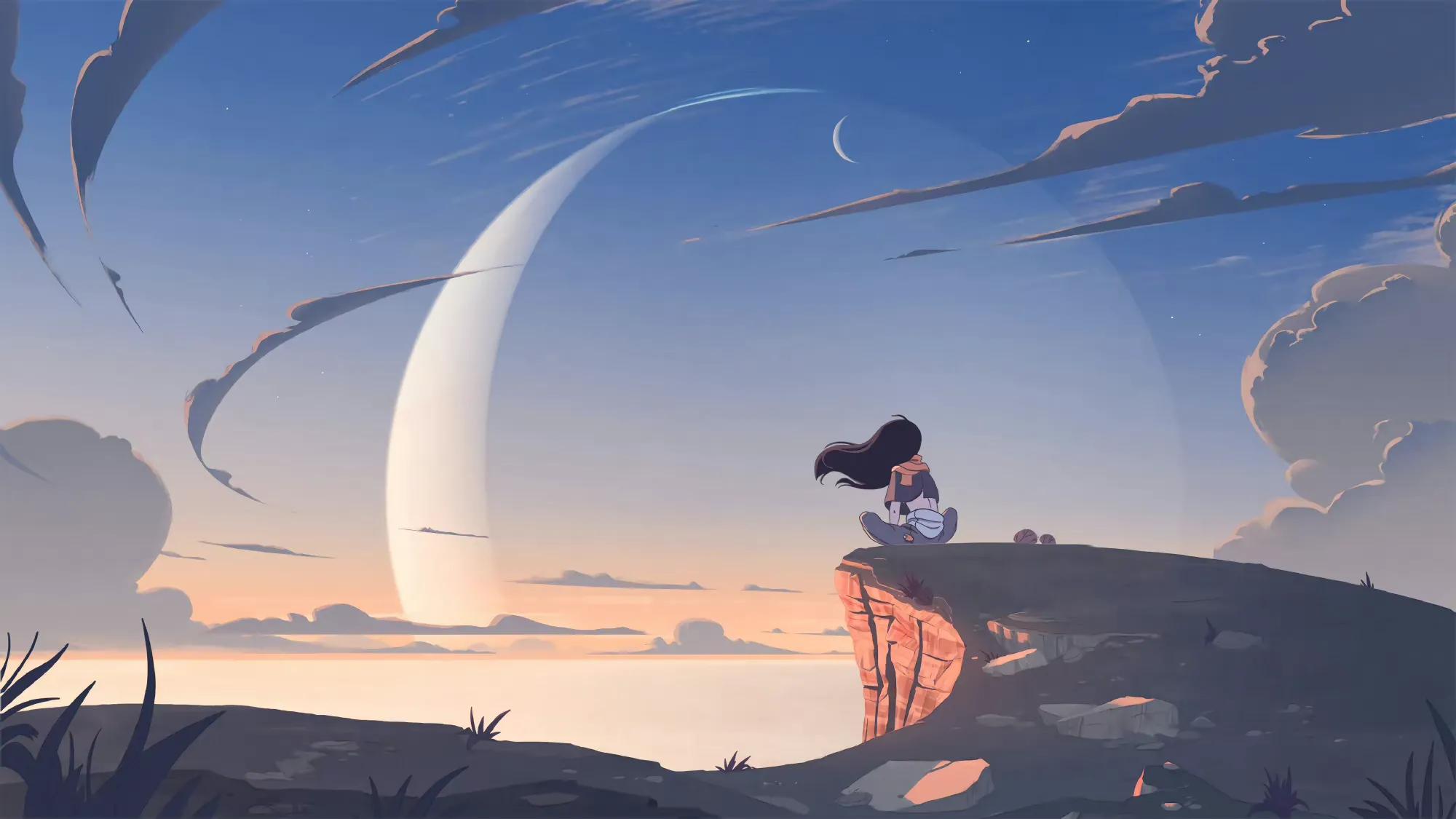 闺蜜壁纸动漫一人一张可爱,美女壁纸高清全屏动漫可爱