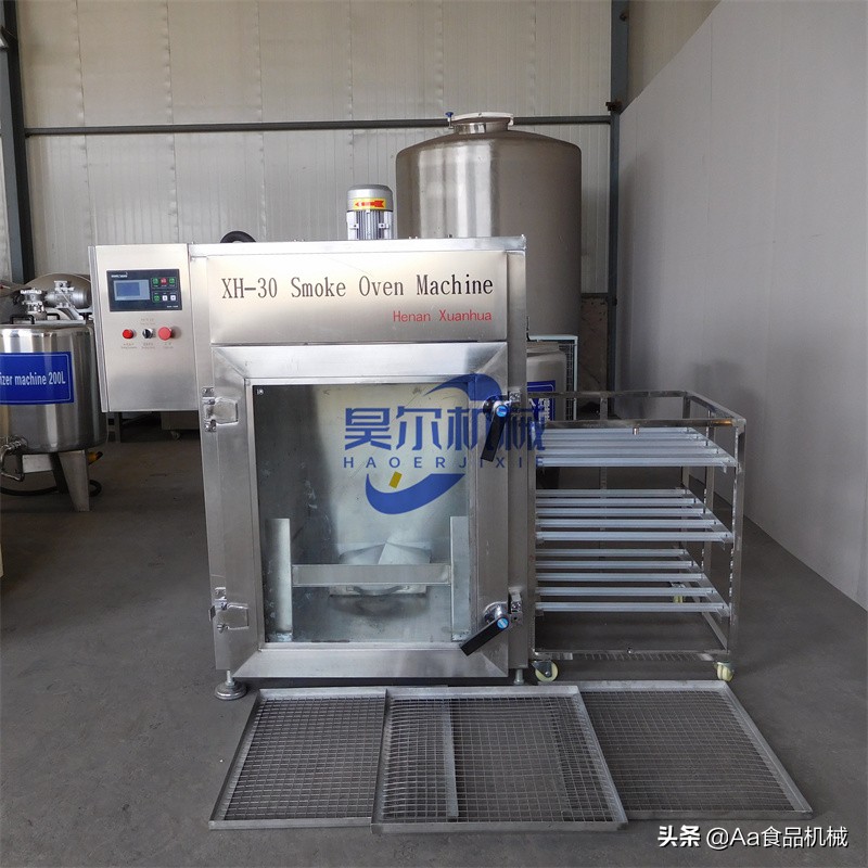 烟熏腊肉烘干炉,熏烤叉烧肉炉