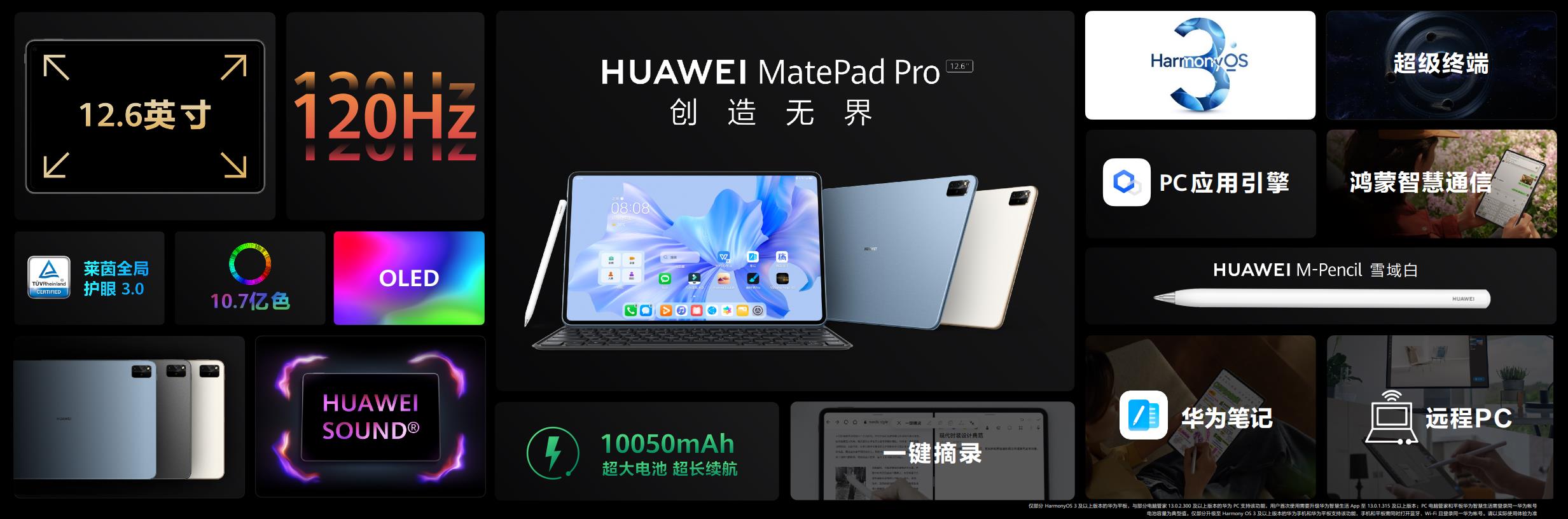 华为平板matepadpro2022款爆料,华为平板matepadpro11啥时候发布