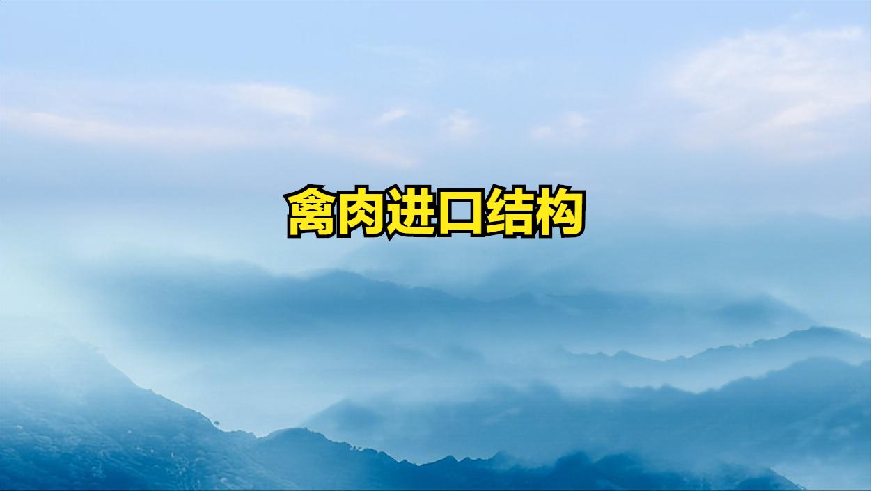 禽肉进口增长,2022中国进口禽肉总数