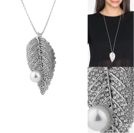 翡翠毛衣链搭配款式图,毛衣链搭配方法大全