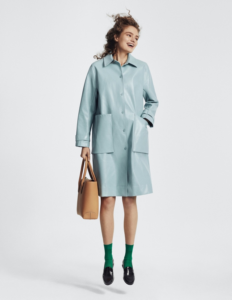 德国超模安娜·米拉（AnnaMilaGuyenz）拍摄的时尚杂志