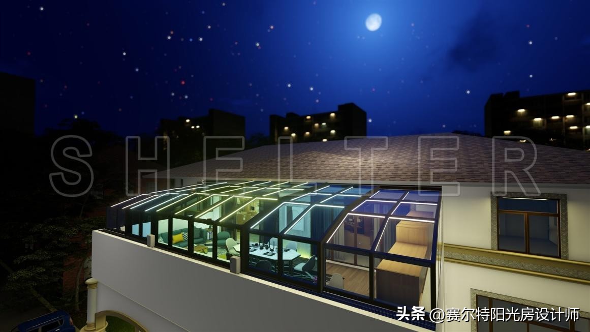 露台阳光房内适合做什么用途,露台阳光房适合用什么灯