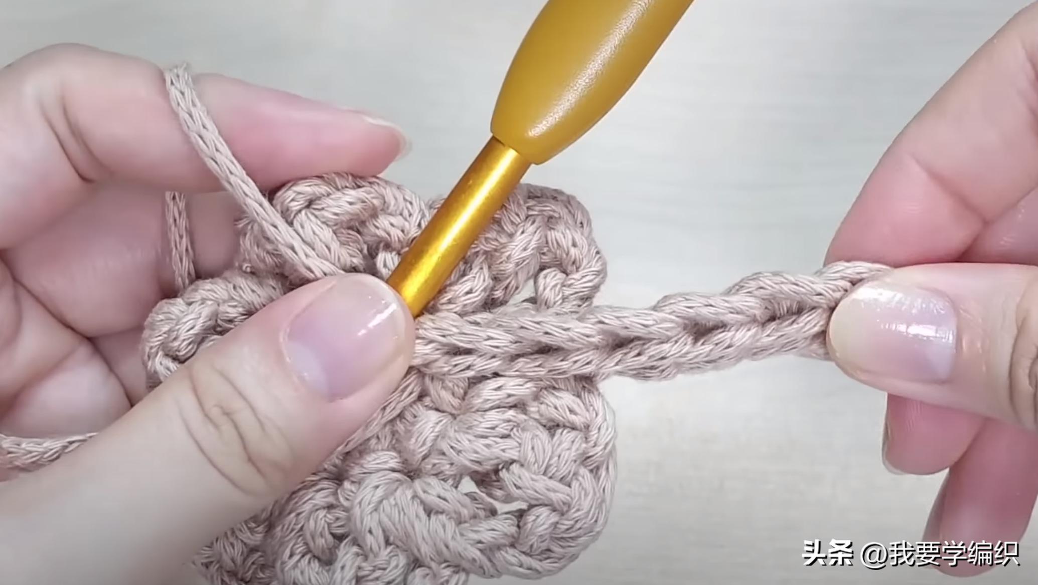 适合小姑娘提的手提包编织教程,小巧型编织包