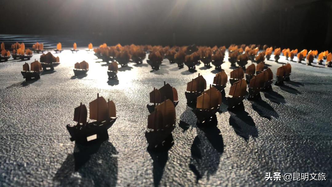 郑和西洋船模型,郑和宝船船模