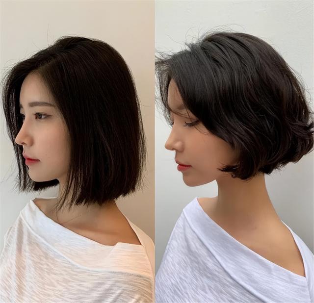 齐肩锁骨发女2020流行发型内卷,齐肩减龄层次锁骨发