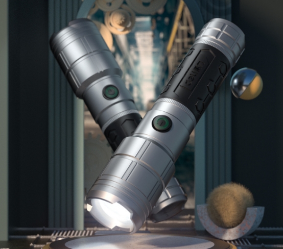 得力强光手电筒好不好用,得力手电筒怎么充电