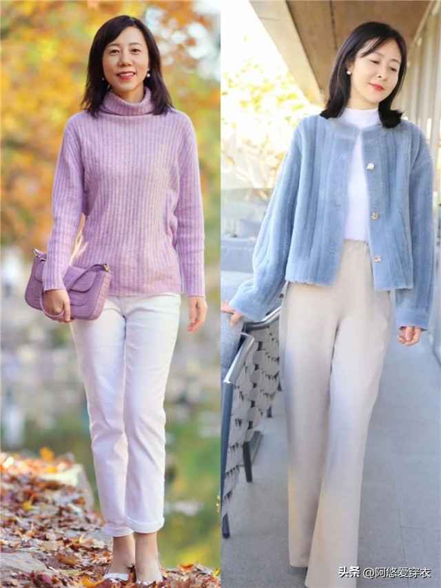 女人不管什么年龄了都要学会打扮,女人的魅力跟容颜穿着无关