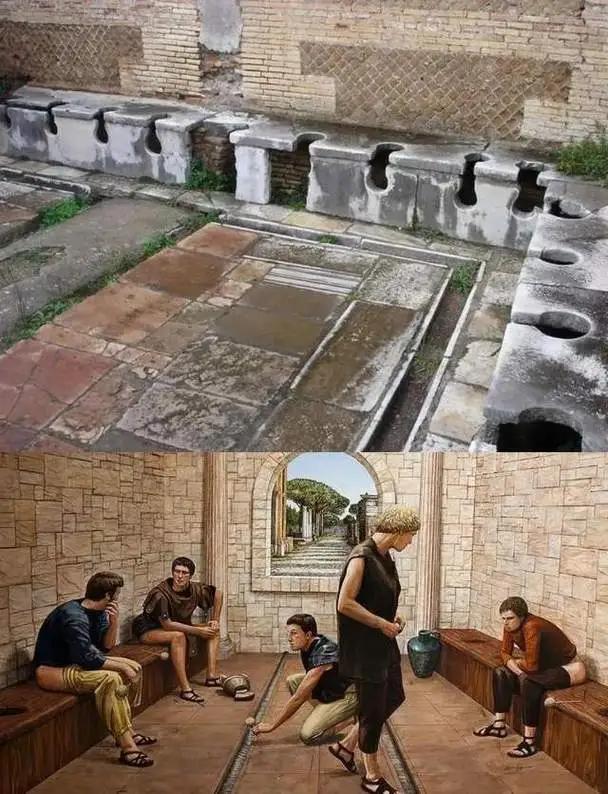 20年前的智能马桶,古罗马时代厕所