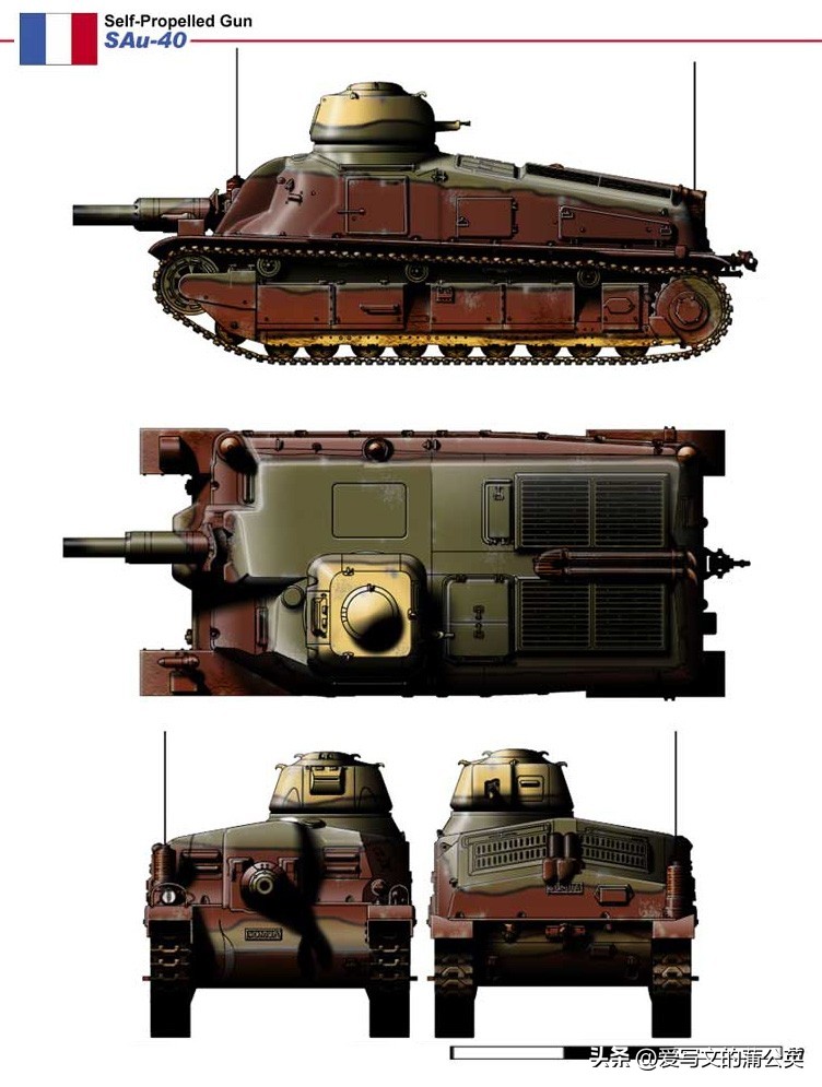 二战法国b1坦克乐高,二战装甲车图鉴苏联