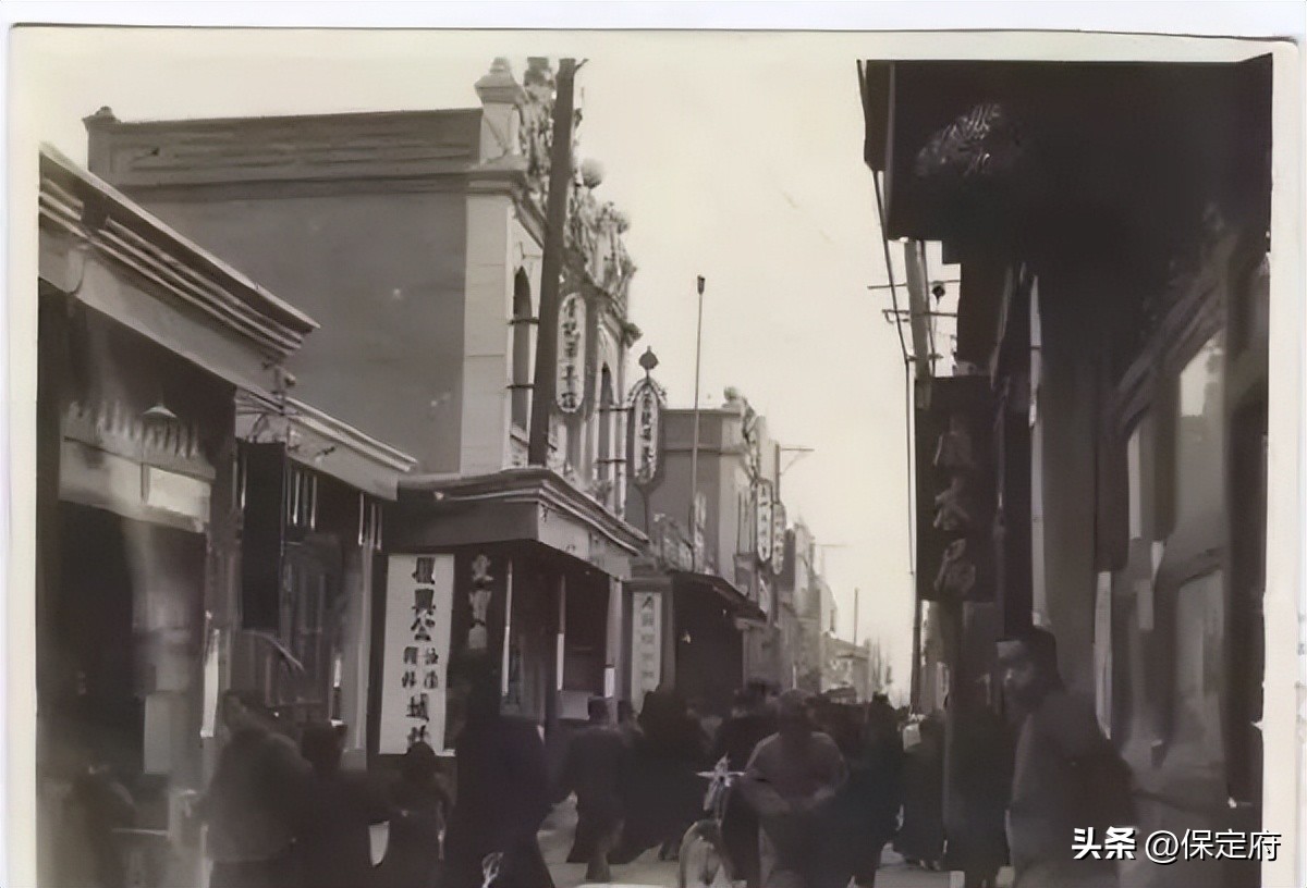 河北保定古城老照片,四十年前的保定老照片