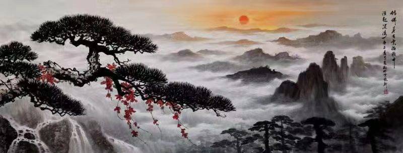 冯高翔的山水画,冯高翔画有收藏价值吗