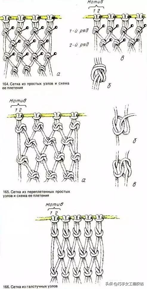 简单绳子编包包不用钩针,棉线绳编包包教程全过程