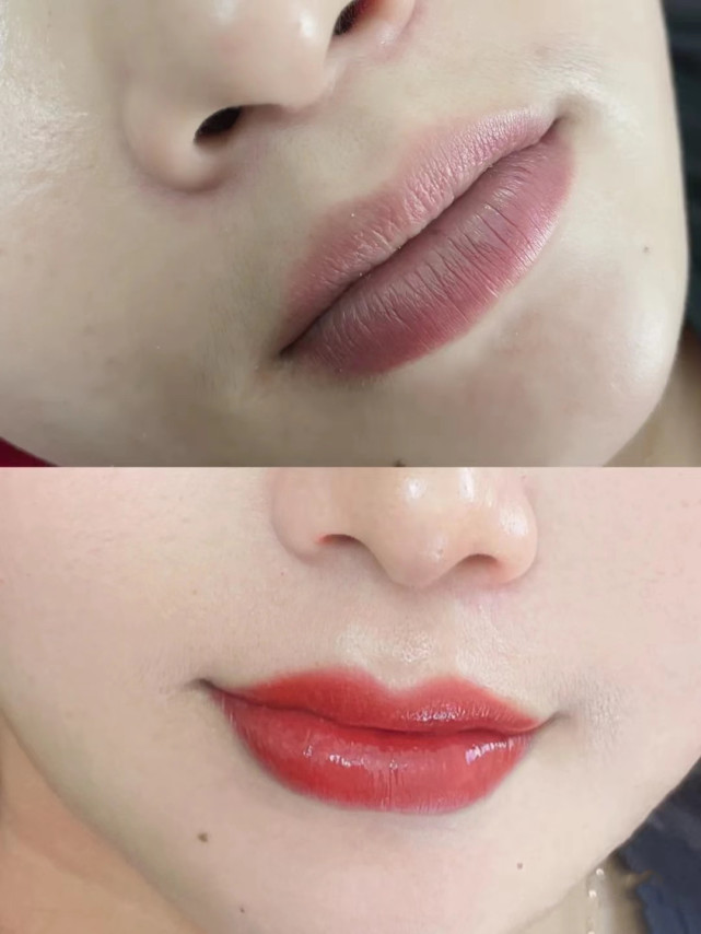 纹唇全过程教程自己操作,纹唇步骤全过程