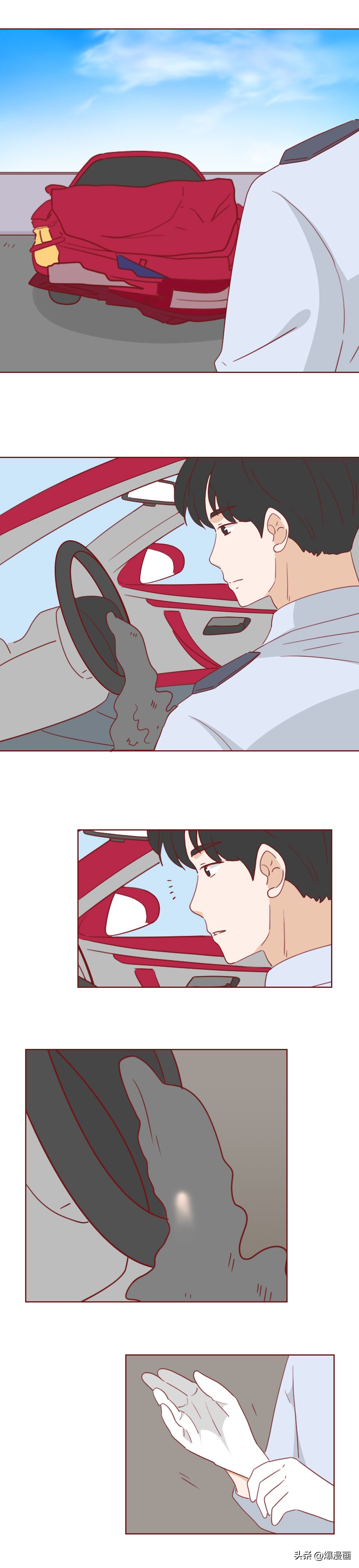 死刑加赔偿100万，那个撞人的富家女付出了代价，漫画结局神反转