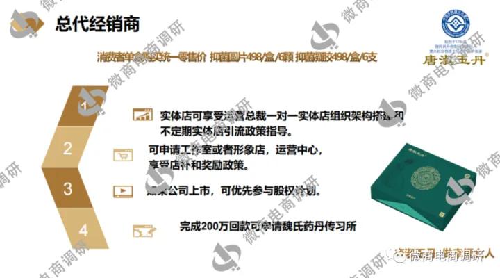 唐淑玉丹：消毒产品自称可以“缩阴”四级代理模式包含何种奖励？
