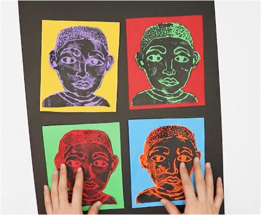 波普艺术大师大卫·霍克尼,波普艺术家安迪沃荷