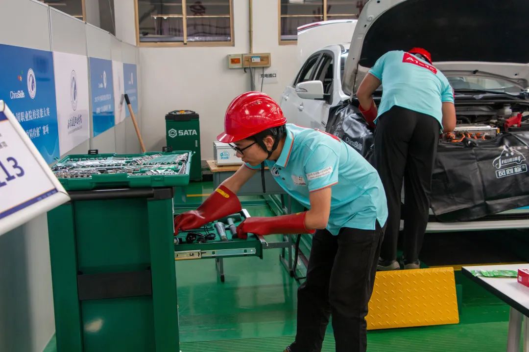 世达助赛|67支队伍齐聚国赛高职组“汽车故障检修”赛项