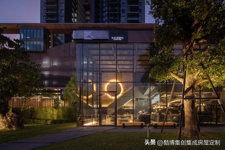 曼谷kaizen咖啡,kaizencoffee咖啡厅设计