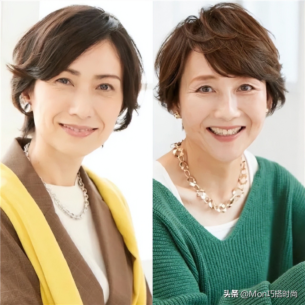 黑长直适合的短发发型,40岁短发减龄纹理烫怎么烫没卷