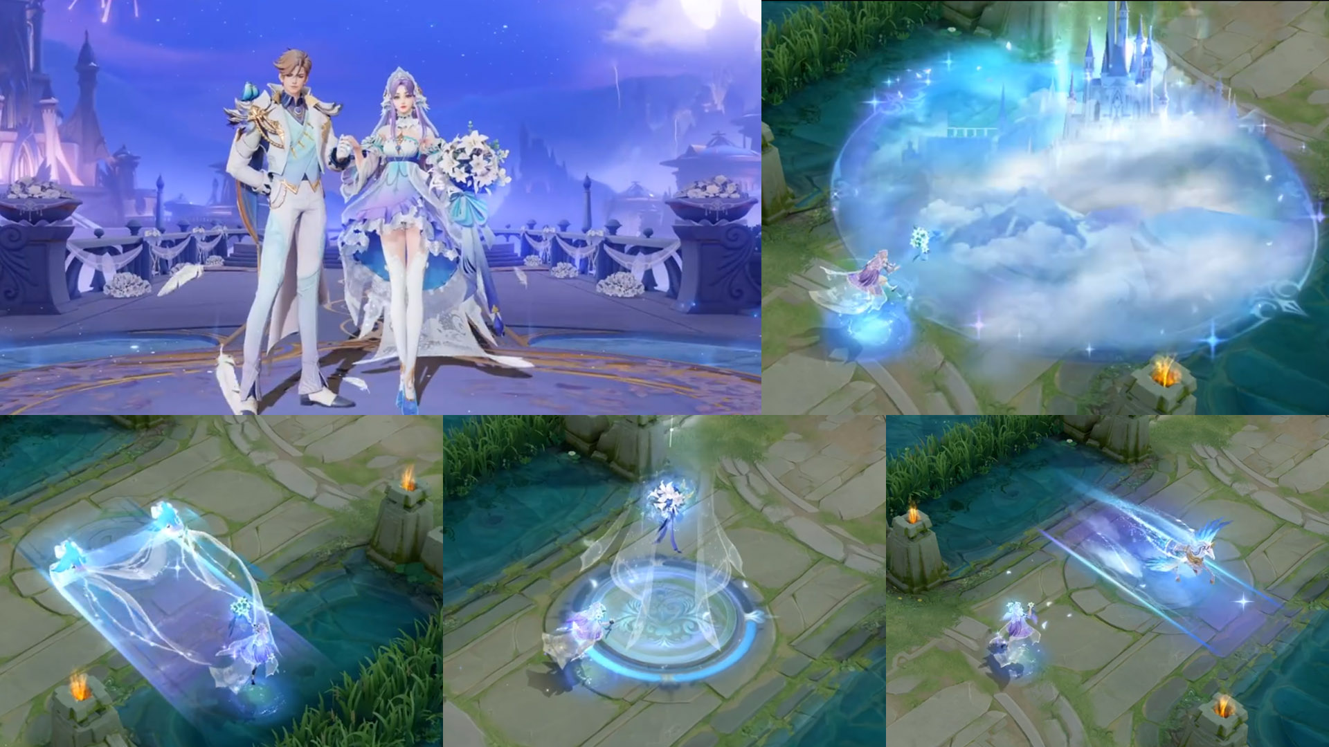 520大乔孙策皮肤相遇特效,520大乔花嫁皮肤返场