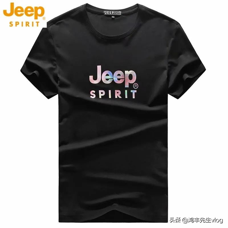 jeep短袖t恤专卖店男装翻领,jeep短袖t恤男纯棉官方正品