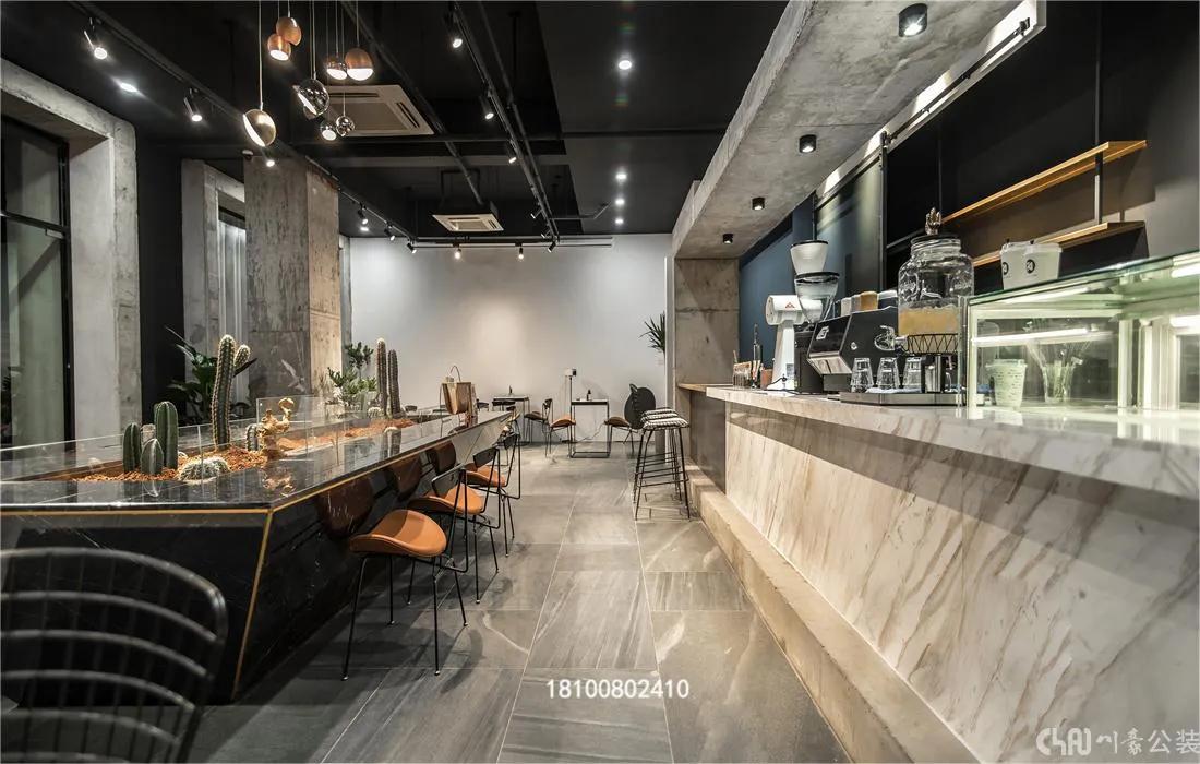 复古工业风咖啡馆装修,极简工业风咖啡馆设计