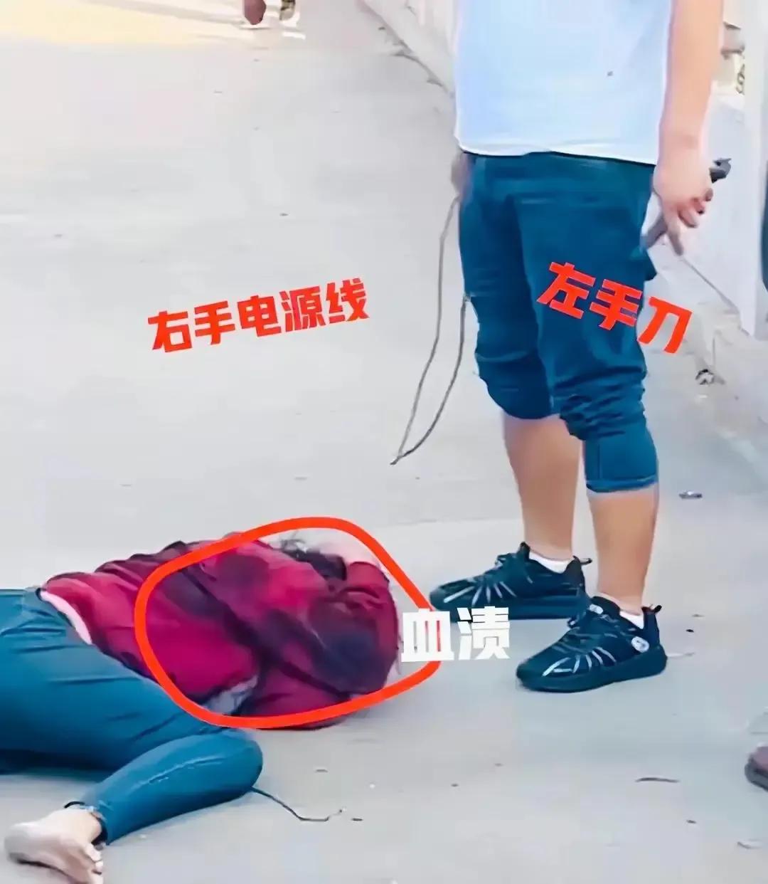 独家爆料！山东街头一男子8分钟内疯狂鞭打女子，现场视频曝光！