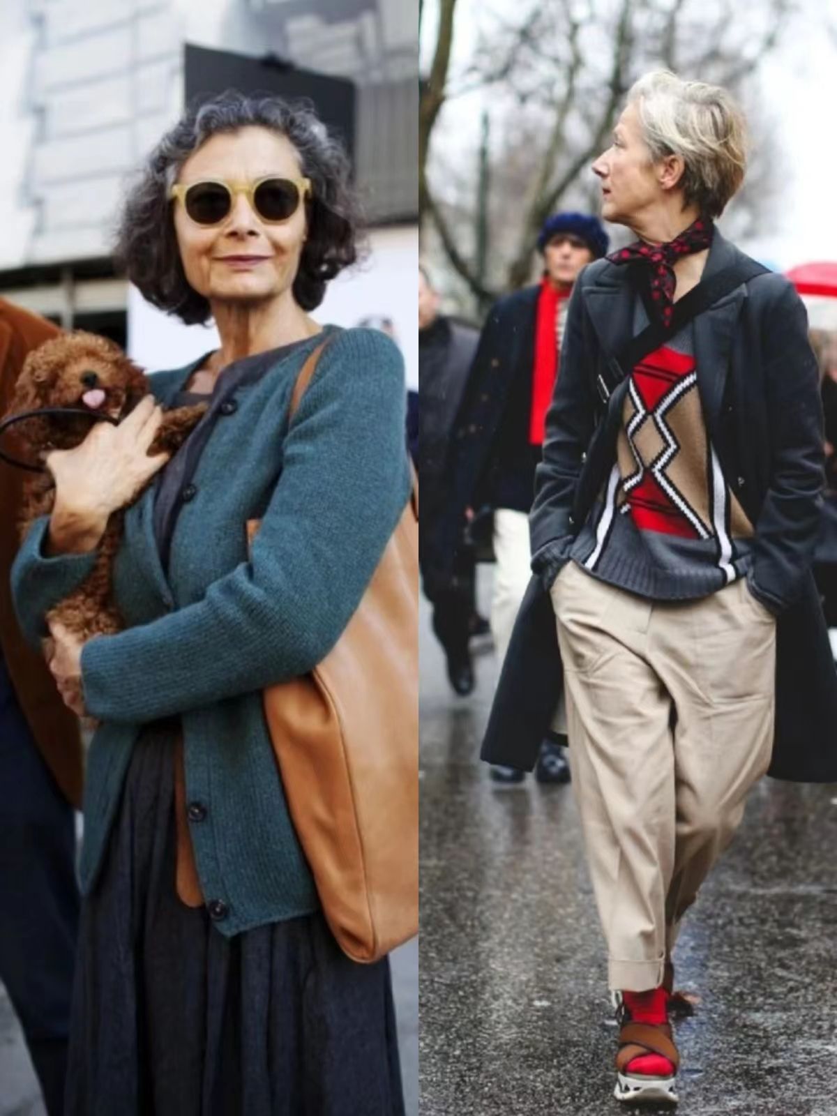 65岁奶奶的穿搭时髦大气又减龄,如何将奶奶装穿搭出高级感