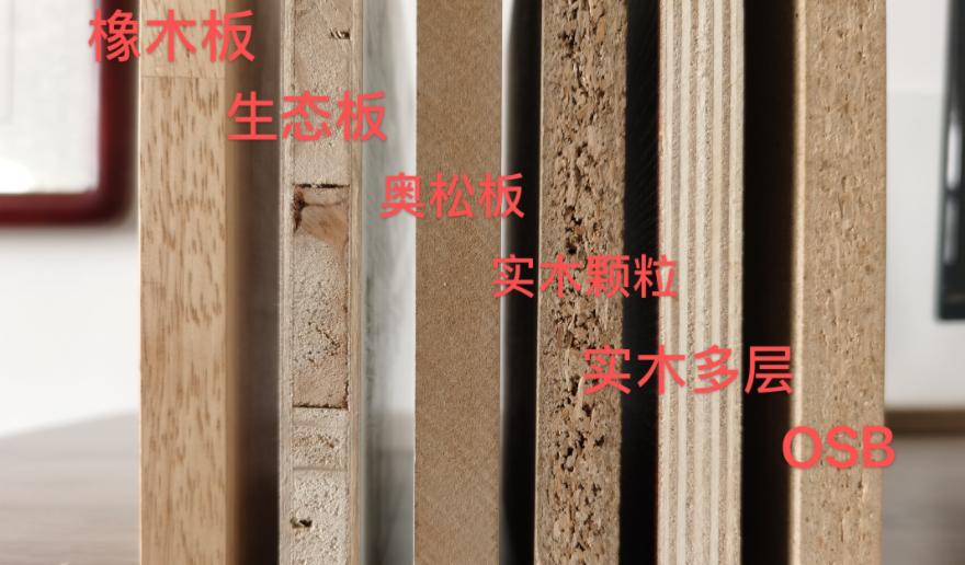 柜子板材识别,柜子板材类型及价格