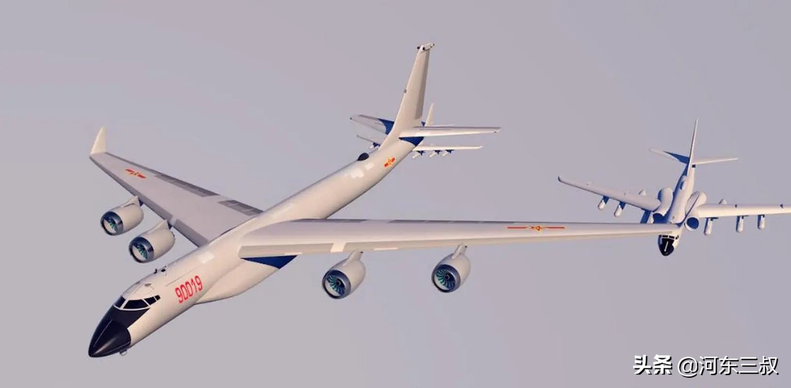 轰8战略轰炸机,就算和原型同期的米亚4相比,差距还是相当大