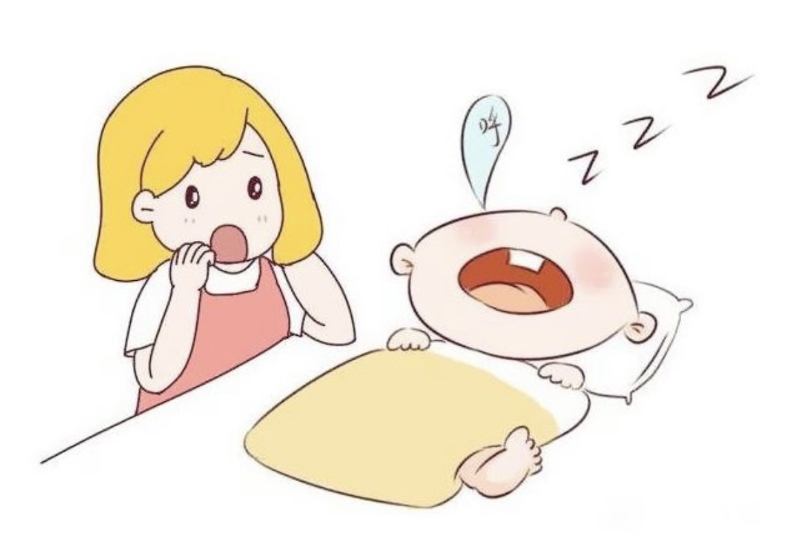 宝宝睡觉用嘴呼吸怎么纠正,宝宝老是用嘴呼吸怎么回事