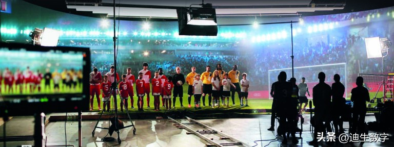 动捕驱动人群资产，将20000名观众装进一支虚拟制片足球广告