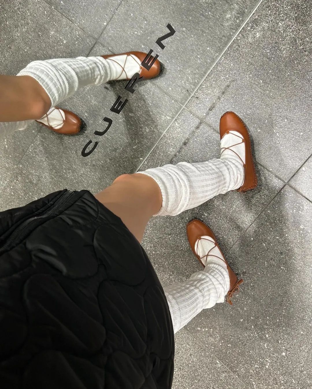 袜套堆堆袜穿法教程,袜套堆堆袜休闲怎么穿