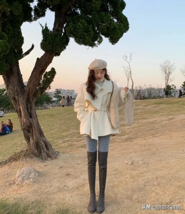 “过膝靴”买了却不会搭？教你3种搭配套路，既显高显瘦还洋气
