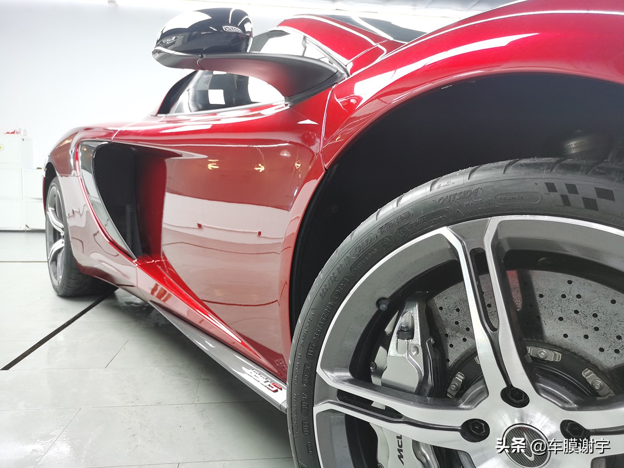 迈凯伦650s车布多少钱,迈凯伦进口车衣贴膜