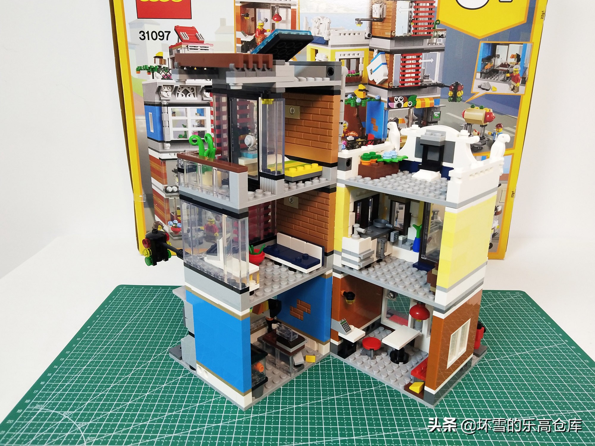 乐高百变街景系列,乐高创意百变系列街景