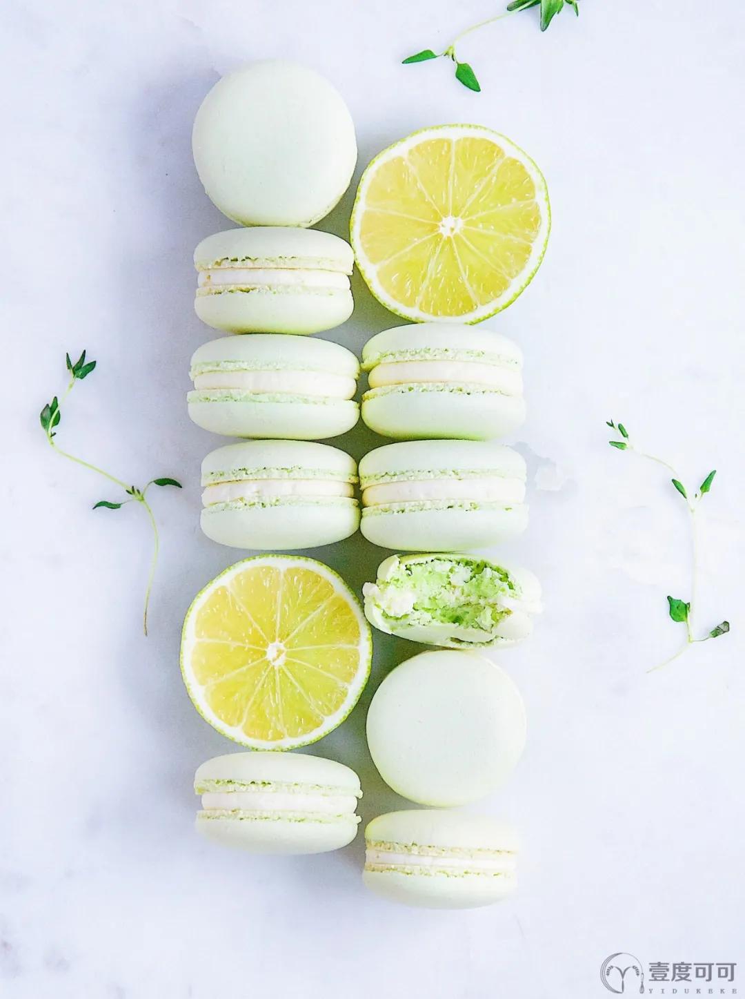 抹茶柠檬味马卡龙做法,甜蜜马卡龙做法步骤