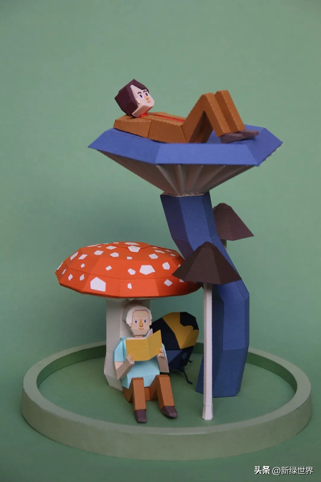 一组纸艺作品,令人惊艳的纸艺作品