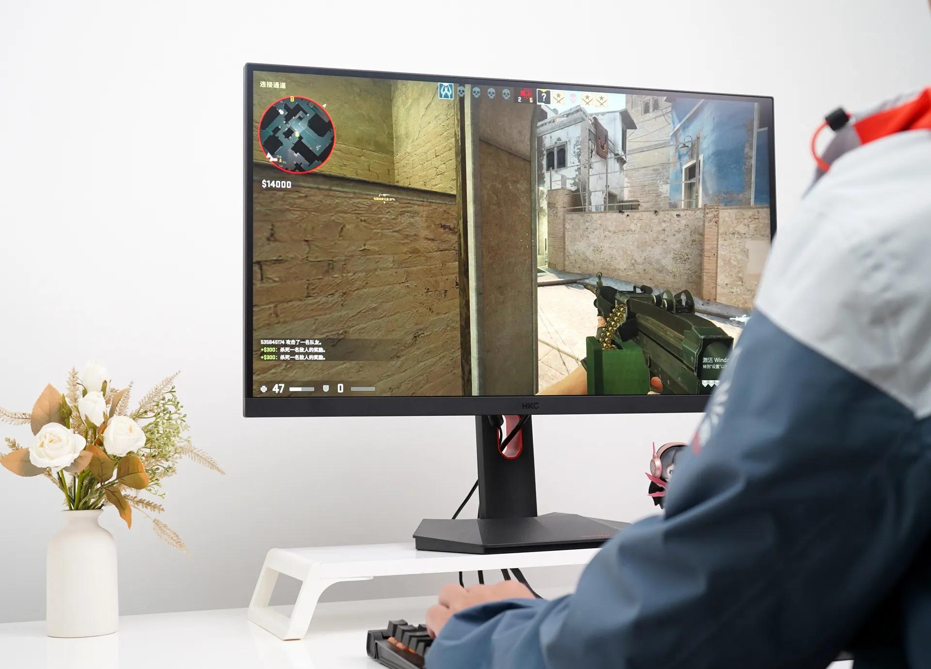 神盾mg27q有点暖色怎么调,hkc神盾mg27q性价比