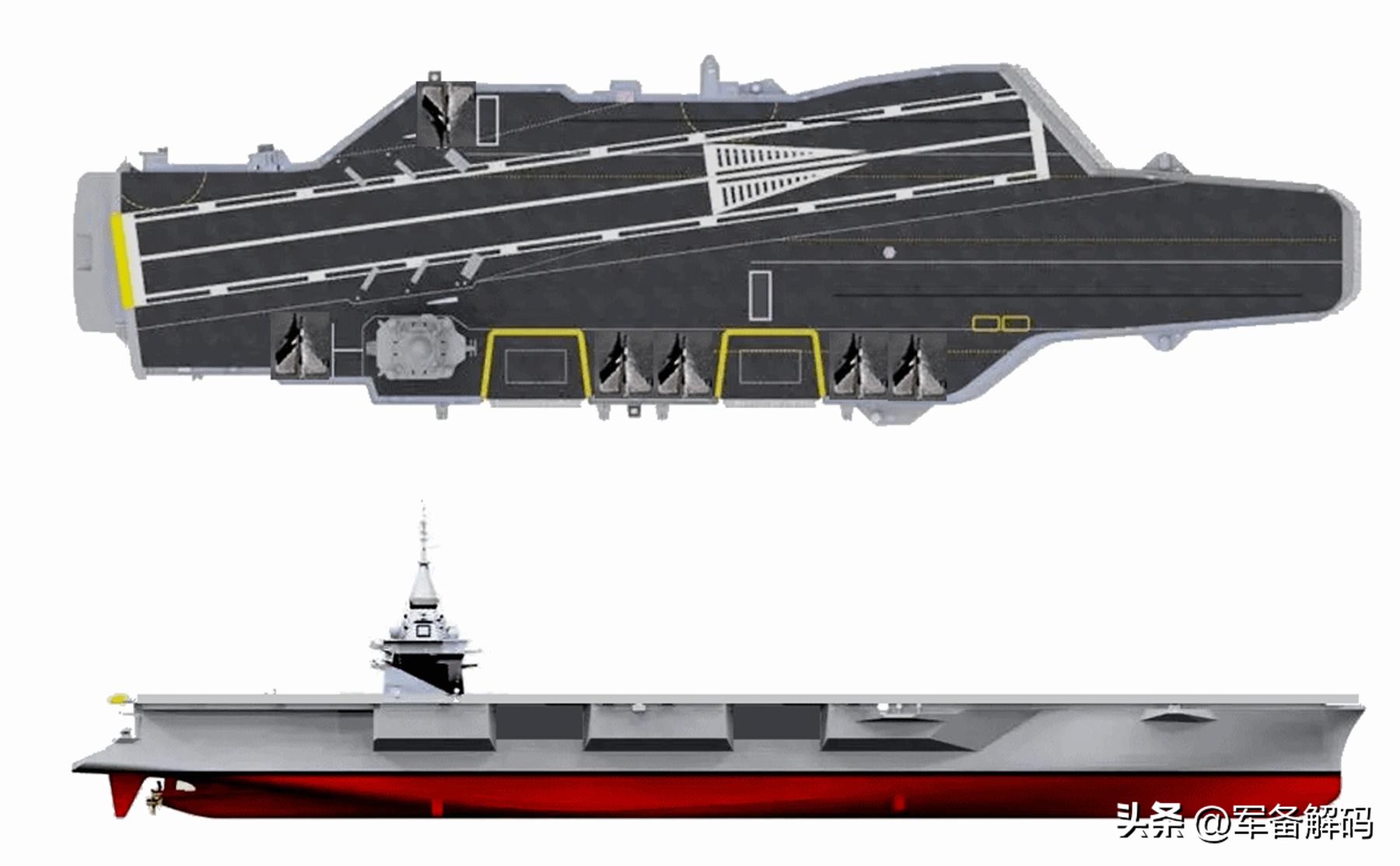 吨位最大的常规动力军舰,世界上最厉害的核动力军舰