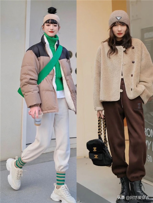 今年流行束腿运动裤,粗腿屁股大夏季显瘦运动裤