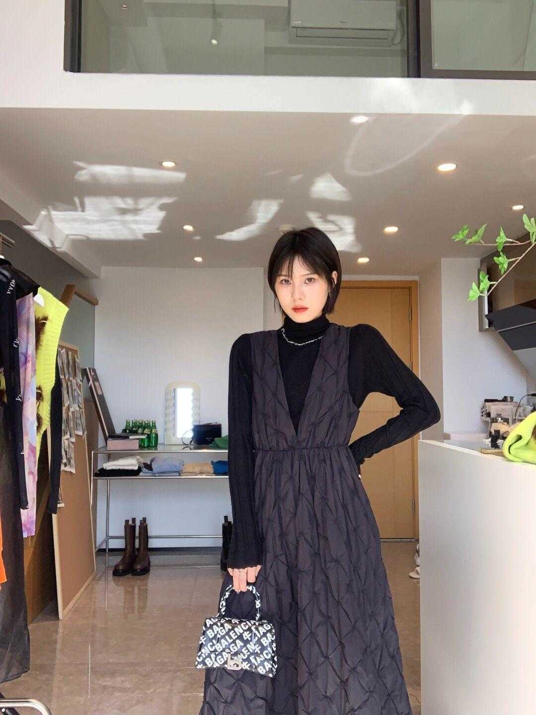 今年流行羽绒服连衣裙,羽绒裙新款连衣裙