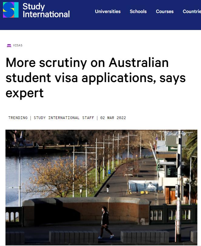 澳移民局严查欺诈行为，已有留学生被驱逐出境