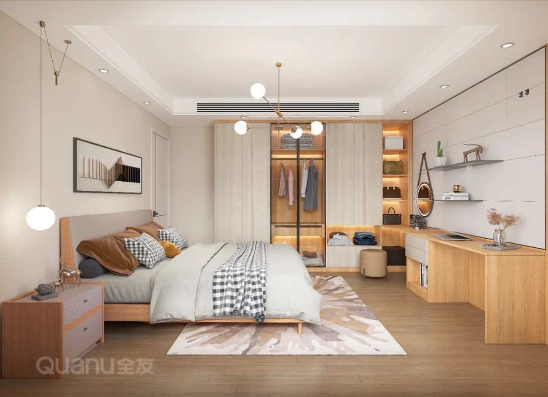 全友定制衣柜整体效果图,全友定制6平米衣柜