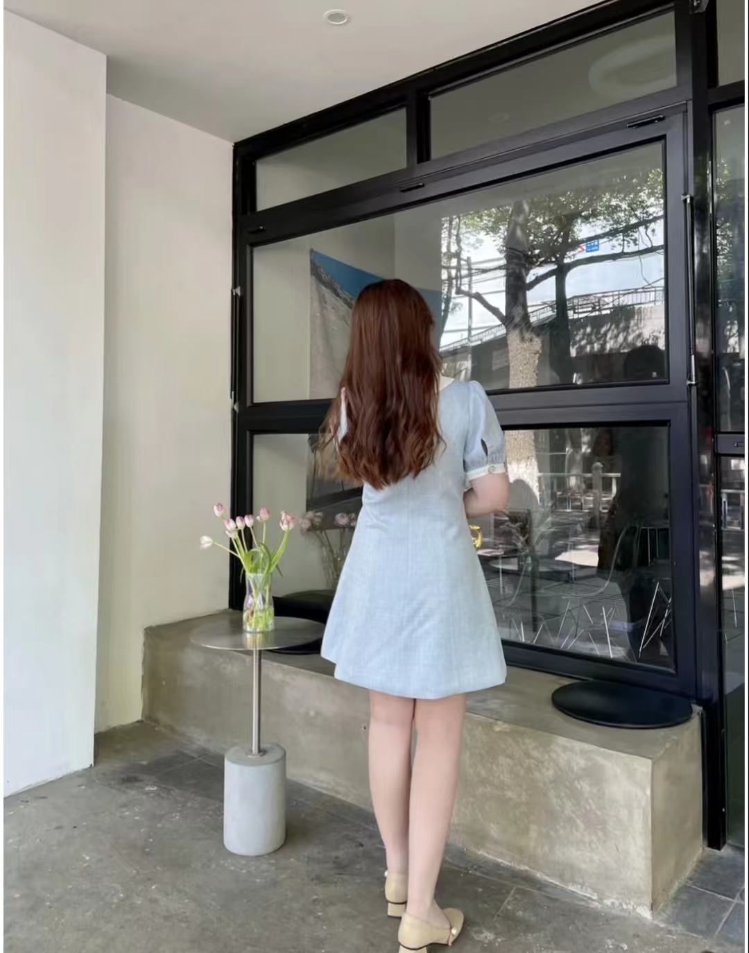 韩剧千金穿搭连衣裙,韩剧财阀千金穿搭黑色连衣裙